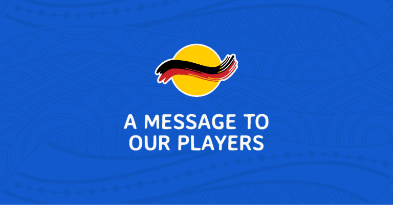 A Message To Our Players