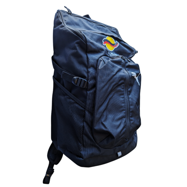 Left hand view backpack